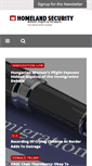 Mobile Screenshot of inhomelandsecurity.com